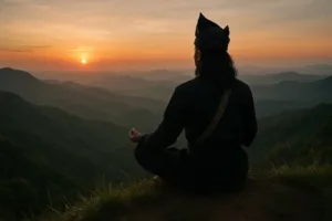 bertapa JEJAK PANGLIMA